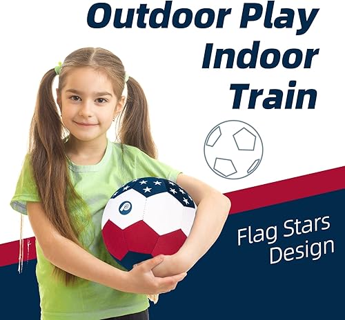 Miniatura 5 de Picador The House Ball, pelotas de fútbol para interiores, suaves y seguras, tamaño 4, para el interior del patio de casa, divertidos regalos de