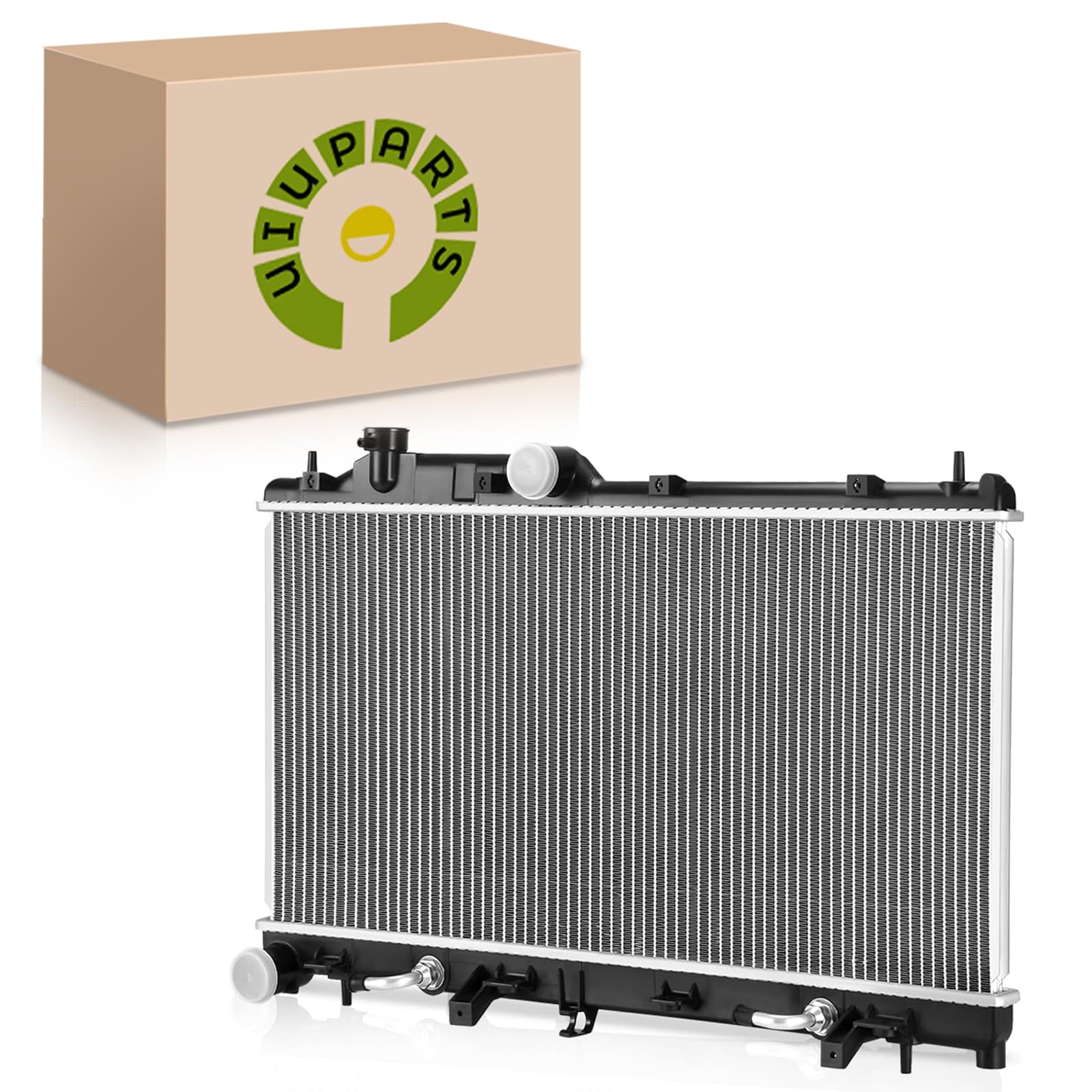 Engine Coolant Radiator Assembly with Transmission Oil Cooler Compatible with Subaru Outback 2.5L 2005-2007,Forester 2.5L 2011-2013,Crosstrek 2.0L 2016-2017,XV Crosstrek 2.0L 2013-2015 &amp; More CU2778