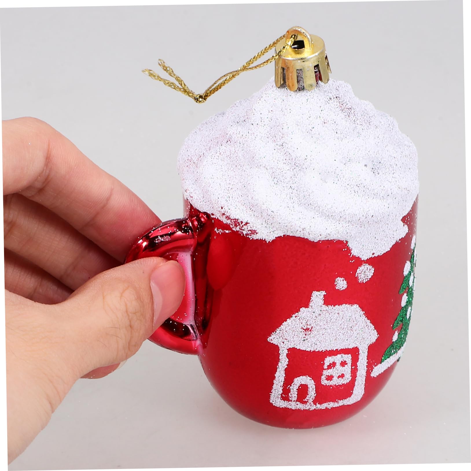 ABOOFAN 5 Set Ciondolo Albero Di Natale Decorazione Festiva Decorazione Festa Dell'albero Di Natale Decorazioni Da Appendere All'albero Di Natale Ciondoli Natalizi 4 Pezzi * 5