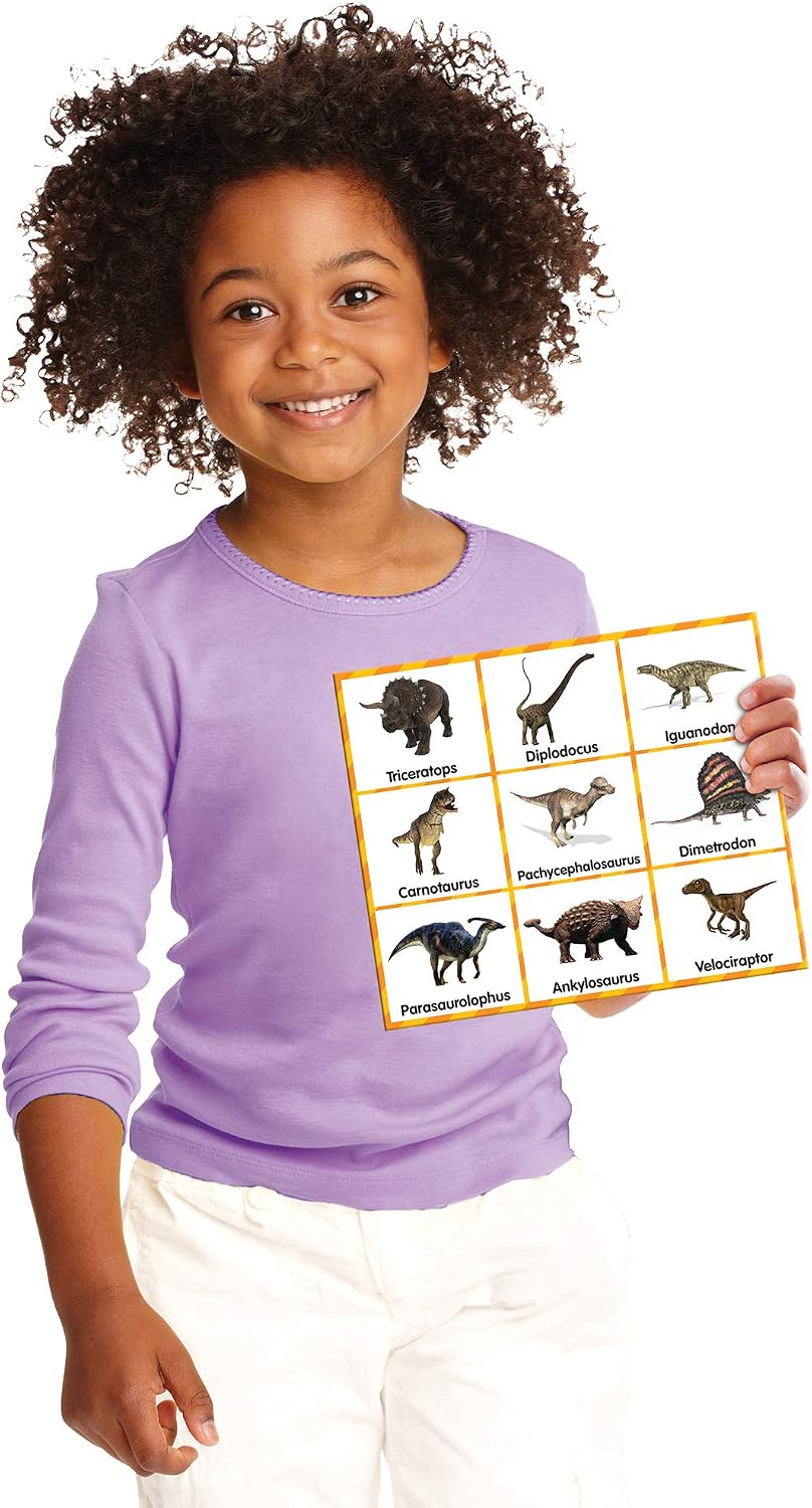 The Learning Journey: Match It! Bingo - Dinosaurs - Sight Word Bingo - Award Winning Toys