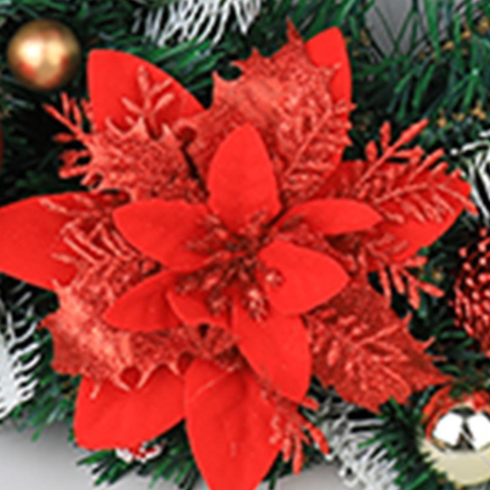Amazon.co.jp: ライト付きクリスマスリース、玄関クリスマスリース