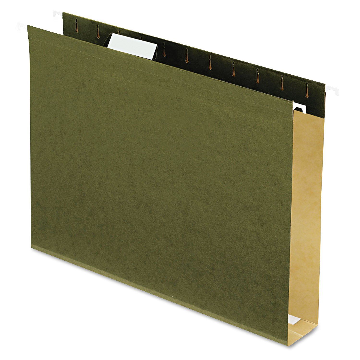 Pendaflex renforcé 5,1 cm Capacité supplémentaire à suspendre des dossiers, 1/5 Tab, Lettre, Jaune, 25/Box