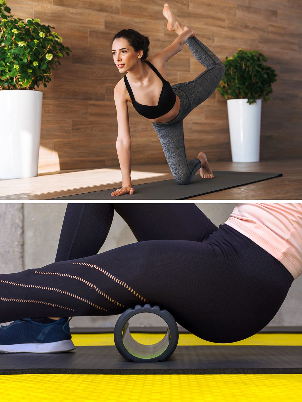 Tappetino Yoga Fizyo - In Schiuma NBR, 190x60x1 Cm, Antiscivolo, Impermeabile, Leggero, Con Borsa Per Trasporto