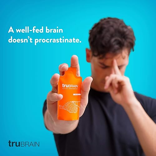 Miniatura 4 de TruBrain Bebidas  Alimento cerebral nootrópico diseñado por neurocientíficos para aumentar la producción mental y mejorar la memoria suplemento