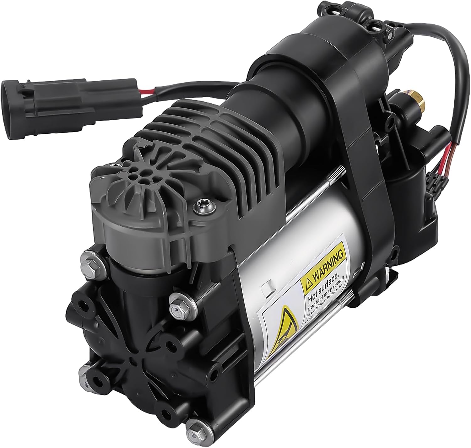 BDFHYK Air Suspension Compressor Kit Heavy Duty 12V Compatible with Hyundai Equus V8 4.6L 2011, Equus V8 5.0L 2012-2016 - Replacement 55881-3M000,55880-3N000,15155000302 OE Fit