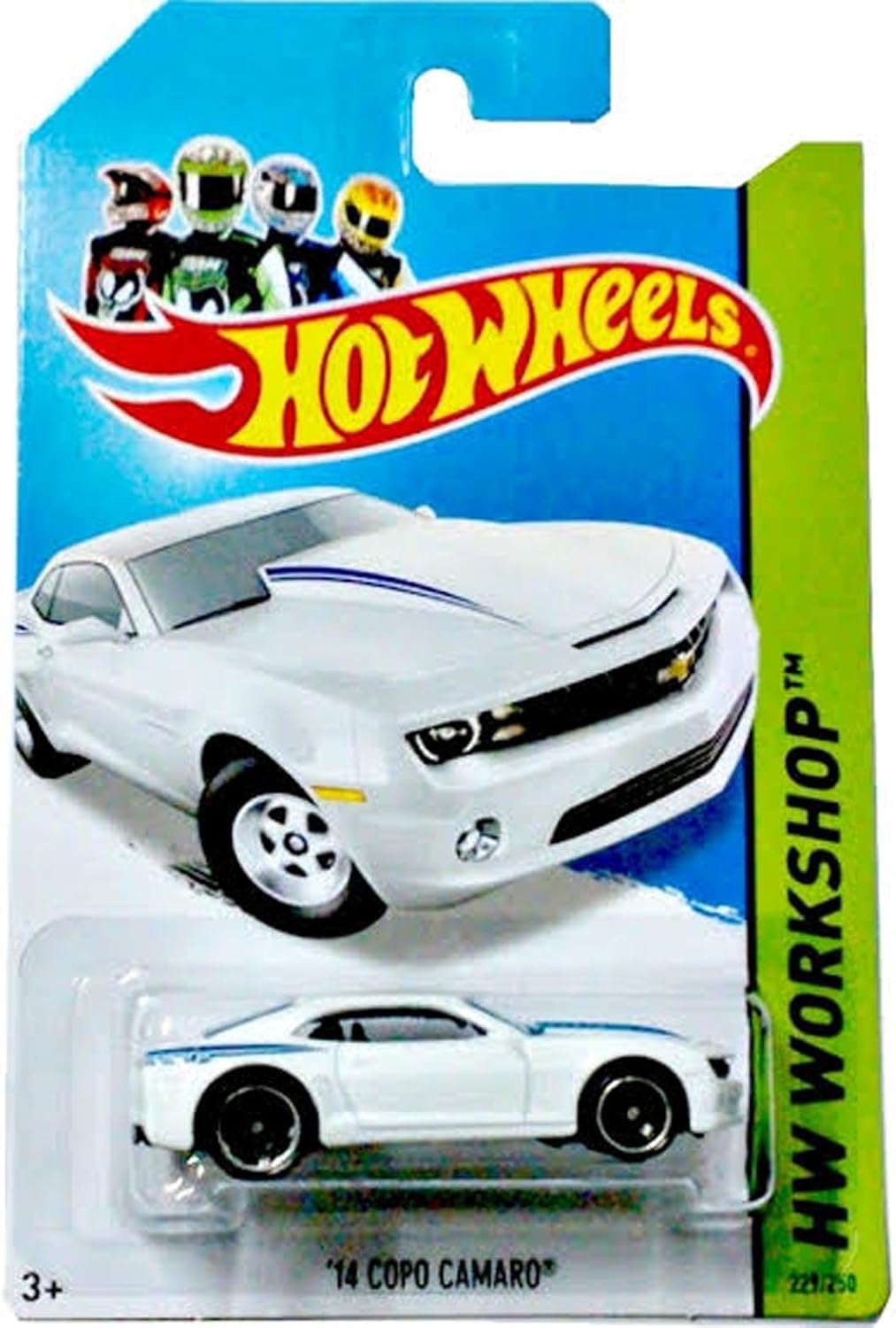 Hot Wheels 2014 ’14 Copo Camaro (white) HW Workshop 229/250