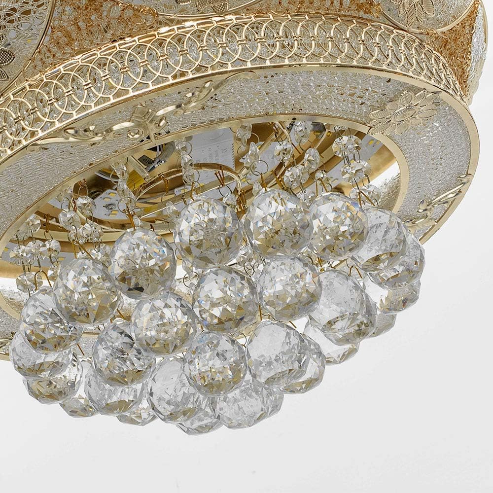 Authentic Crazy Deals YEELED Light 42 Invisible Crystal Reversible Ceiling Fans with LED Light Remote Control 4 Retractable Clear ABS Blades Bedroom Fan Chandelier Indoor Ceiling Light Kits with Fans (42 Inch, Gold-04) 🔥 Flash Sale YEELED Light 42 Invisible Crystal Reversible Ceiling Fans with LED Light Remote Control 4 Retractable Clear ABS Blades Bedroom Fan Chandelier Indoor Ceiling Light Kits with Fans (42 Inch, Gold-04)