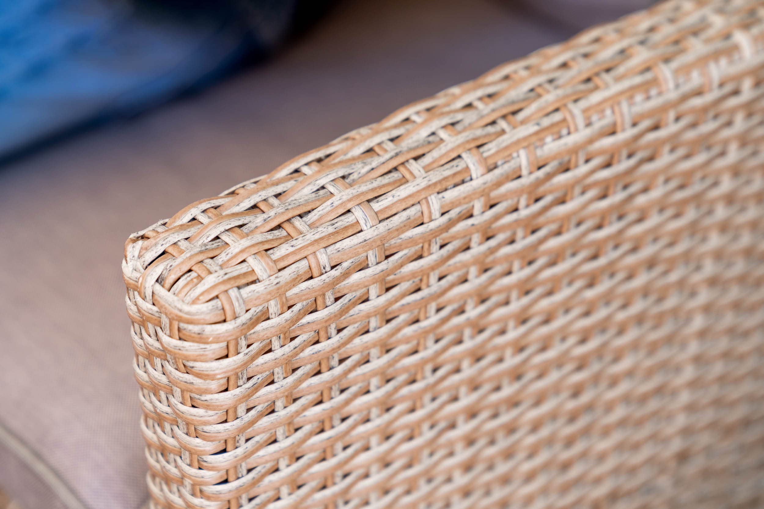 di volio Polyrattan Sitzgruppe Lounge Rossano – Gartenmöbel-Set für bis zu 9 Personen in Zwei Farbvarianten (beige)