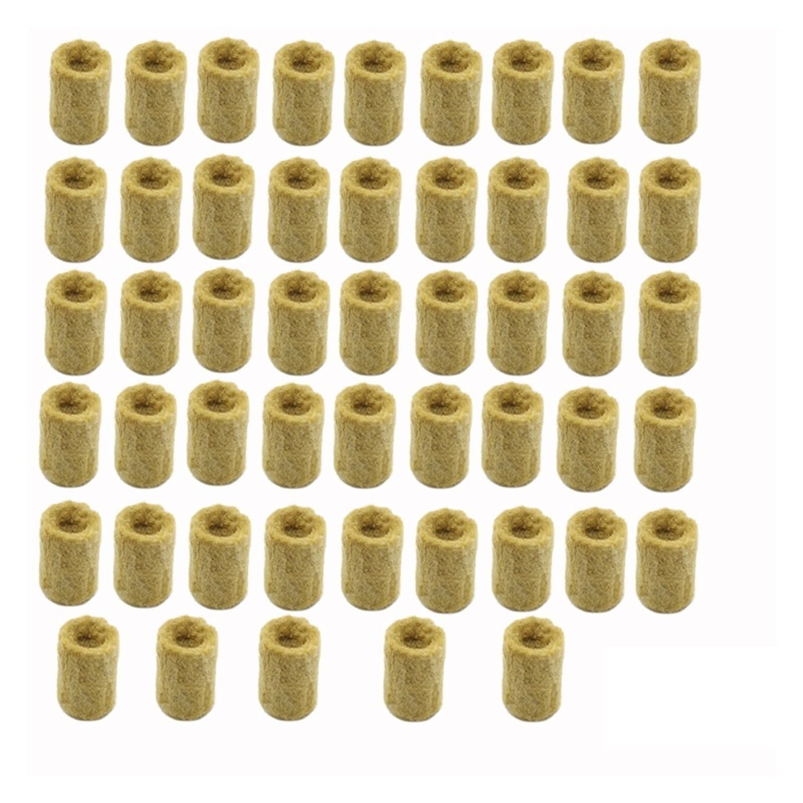 Kostki do uprawy roślin z wełny， 50/100 sztuk Gąbka do sadzenia, nasiona, sadzonki, wtyczka do uprawy(50pcs)