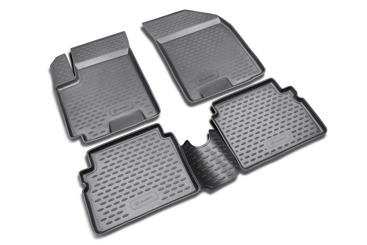 ELEMENT Alfombrillas 3D para ŠKODA Karoq 2017- | Familiar | Europa | Sin Caja Asiento | 4 Piezas — view 76
