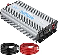 Vista 1 de Inversor de corriente de 3000 vatios, CC 12 V a CA 110 V 120 V, convertidor de onda sinusoidal modificada para automóvil, inversor de energía