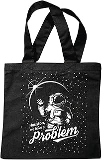Tasche Umhängetasche HOUSTON WE HAVE A PROBLEM … HOUSTON WIR HABEN EIN PROBLEM RAUMFAHRT WELTALL ASTRONAUT RAKETE UNIVERSU...