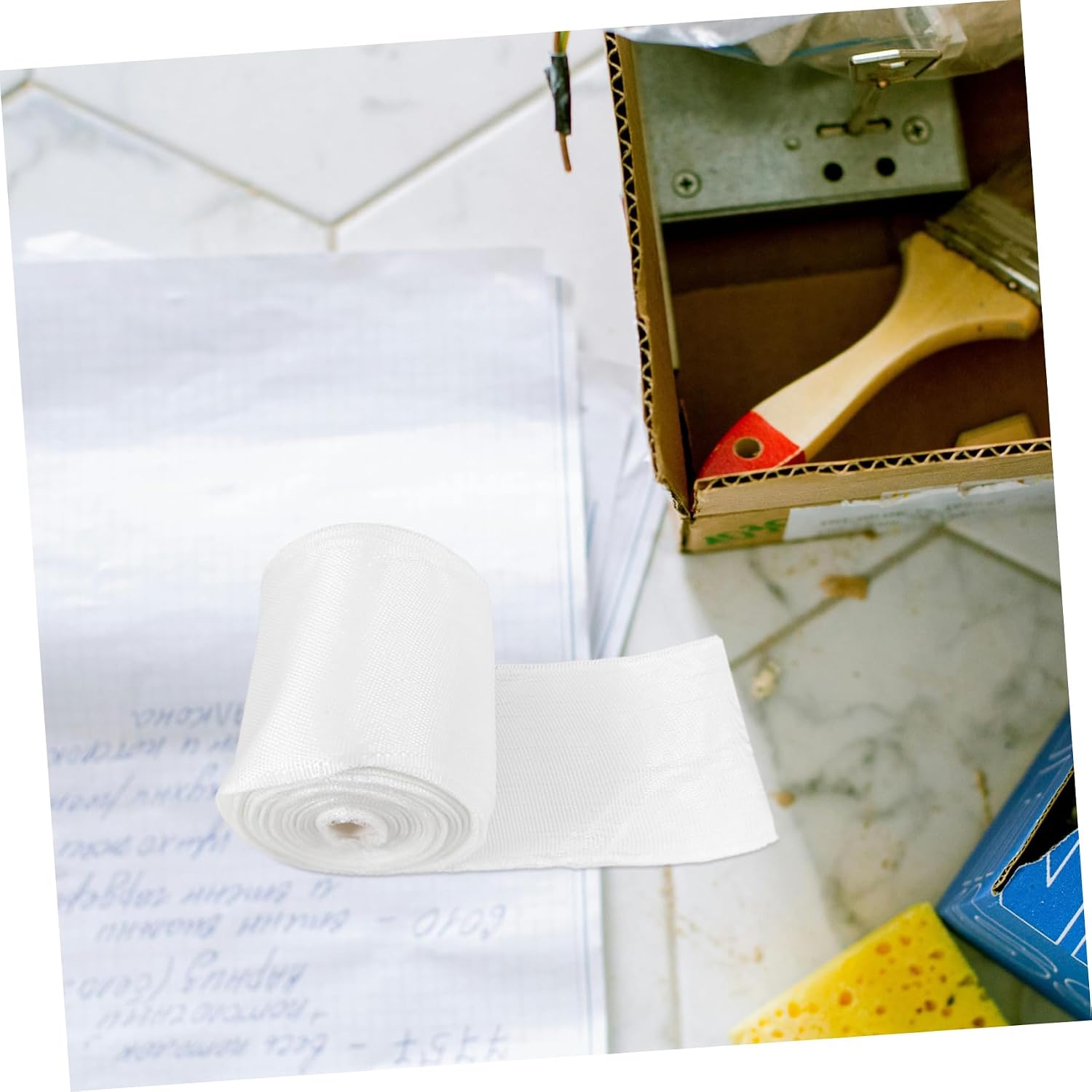 Non Adhesive Fiberglass Cloth Strip Roll for Repair and Reinforcement