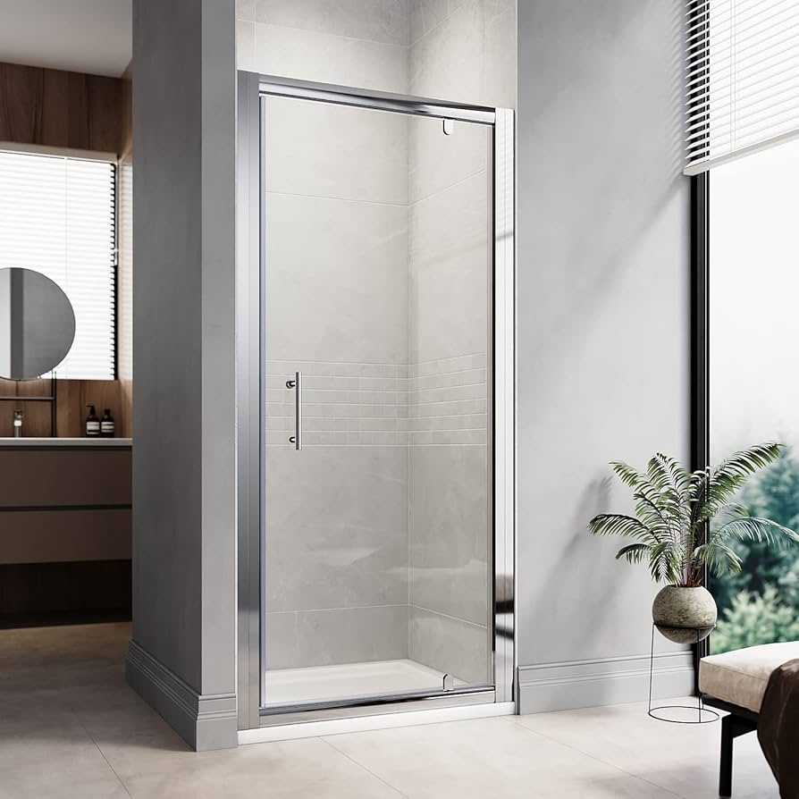 Mira Elevate 760mm Pivot Shower Door - 6mm Glass - 2.1814.001
