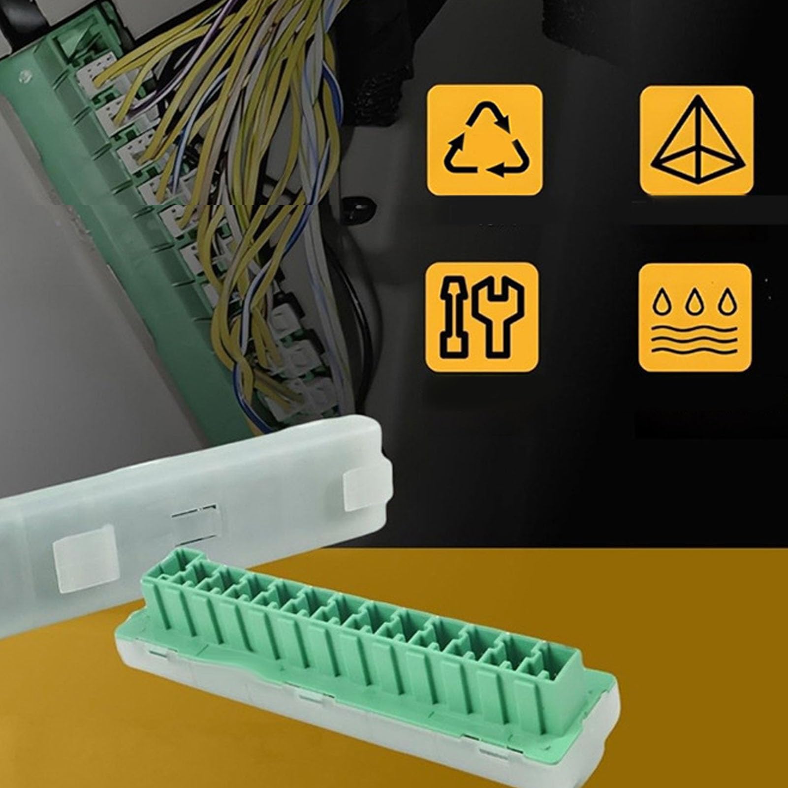 Can-Bus-Stecker, Langlebiger Spleißblock-Sicherungsstecker 68230877AA für Voyager, Einfache Installation