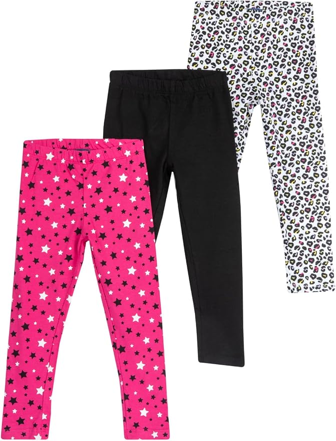 Lot De 3 Leggings Fille Chicco - Coton Élastique Confortable Pour Printemps/Été