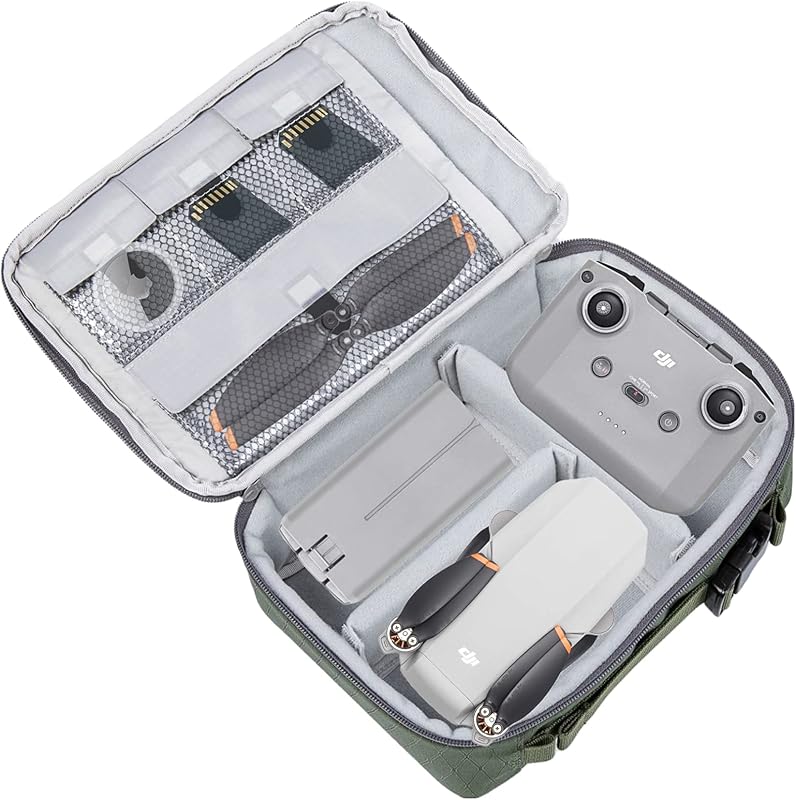 f-stop Drone Case Pequeño acolchado resistente a la intemperie Protección de transporte para drones compactos DJI Air, Mavic, Mini, Autel EVO