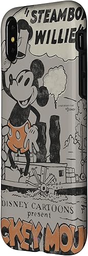 Miniatura 8 de Funda para iPhone 11 Pro Max Disney 100 Mickey Mouse Steamboat Willie Sound Cartoon D100