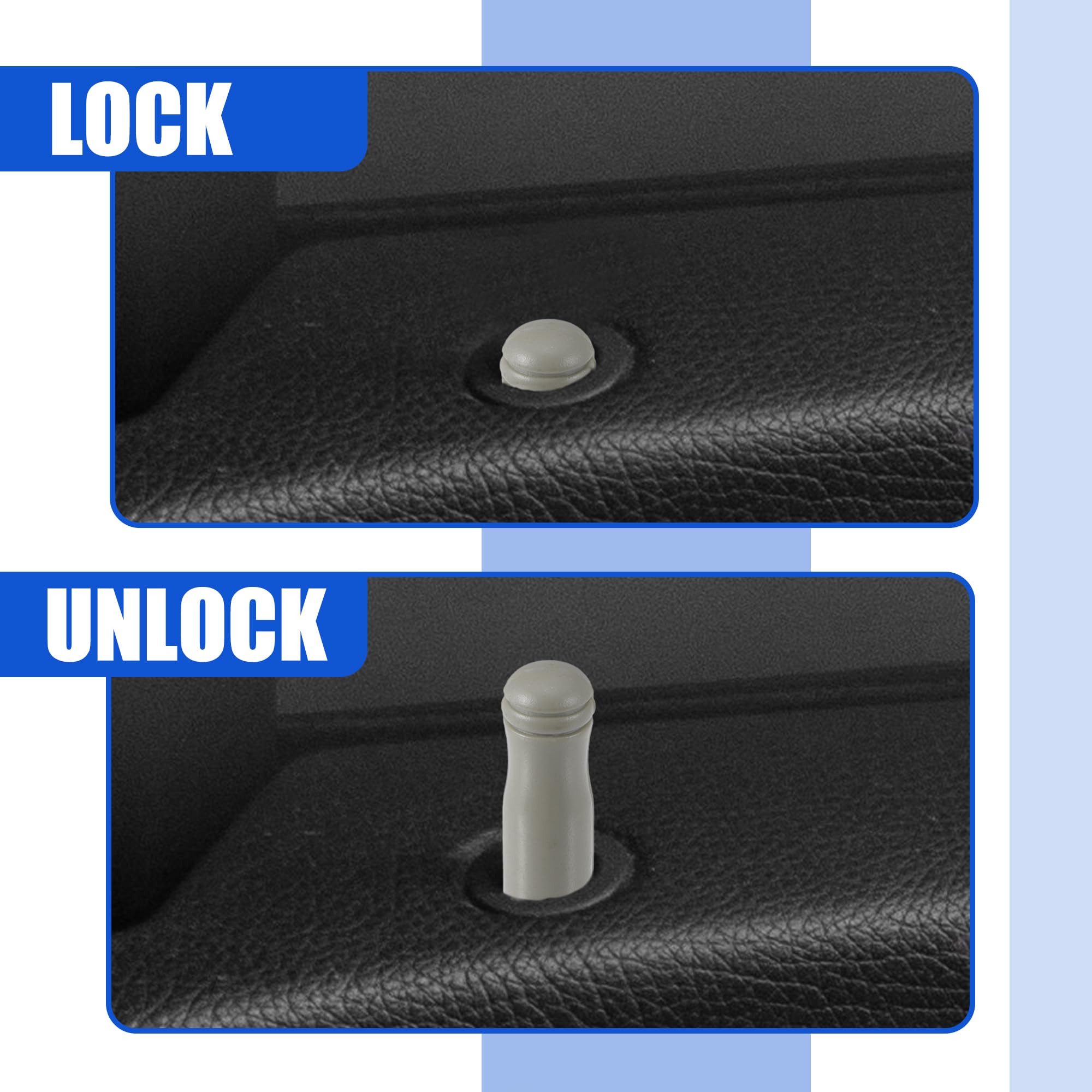 Amazon.com: X AUTOHAUX 2pcs No.72137-SP0-003ZF Door Lock Rod Knob