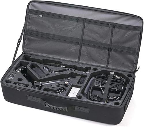 Tilta Sistema de soporte de cardán de mano flotante, montaje en V, GSS-T01-V, compatible con DJI RS3 PRO / RS2, carga útil de 22 libras,