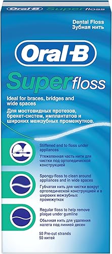 Oral B Floss Super Pre-Cut Strands 164.0 ft