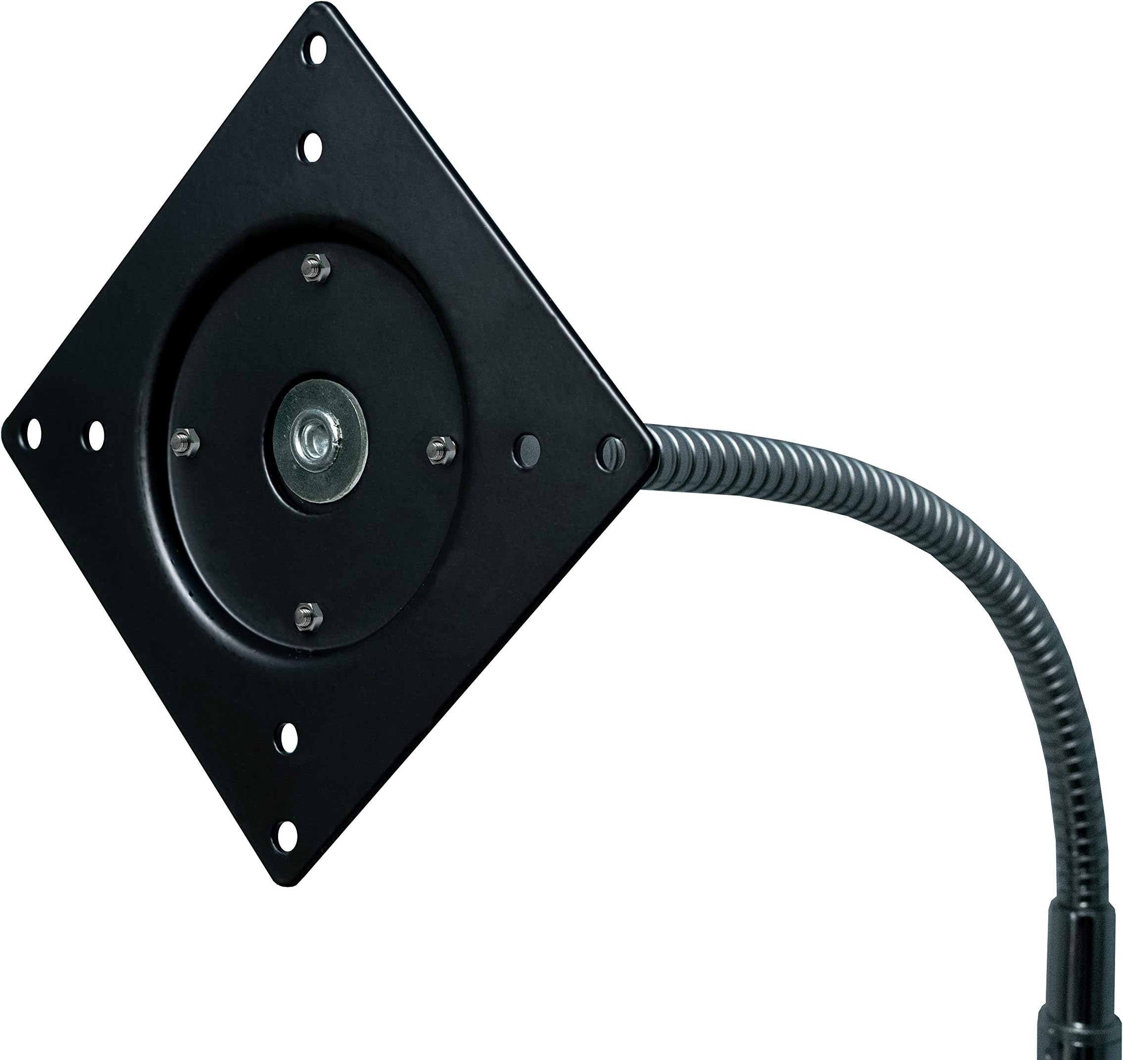 CTA Digital Add-On VESA Plate Adaptor – Add-On for Tablet Mounts - Attaches to VESA-Ready Enclosures - Heavy-Duty Tablets - Mobile Floor Stands & Kitting Components - Black - (ADD-VESA)