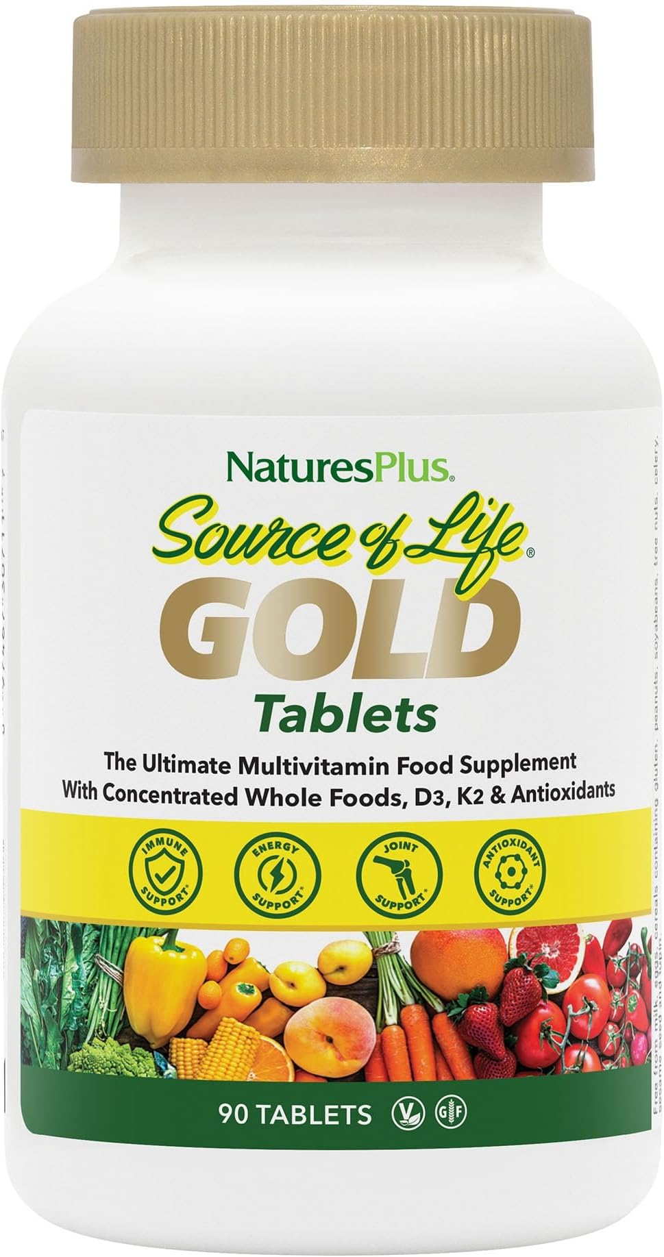 Natures Plus - Source Of Life Gold Tablets Ultimate Multi-Vitamin With 101044