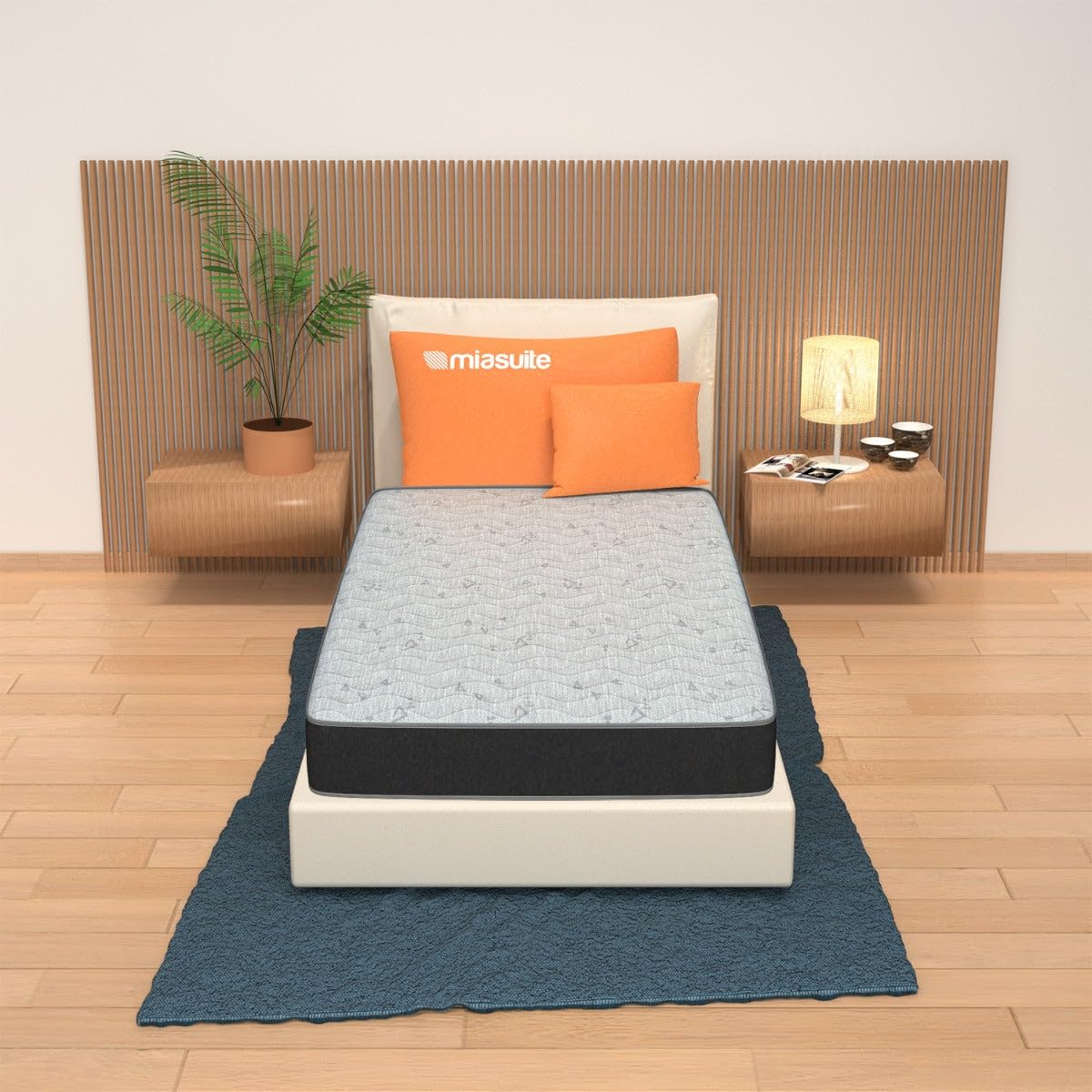 Summit H13 Klappmatratze 80 x 180 cm – Waterfoam, atmungsaktiv, antiallergisch, milbendicht