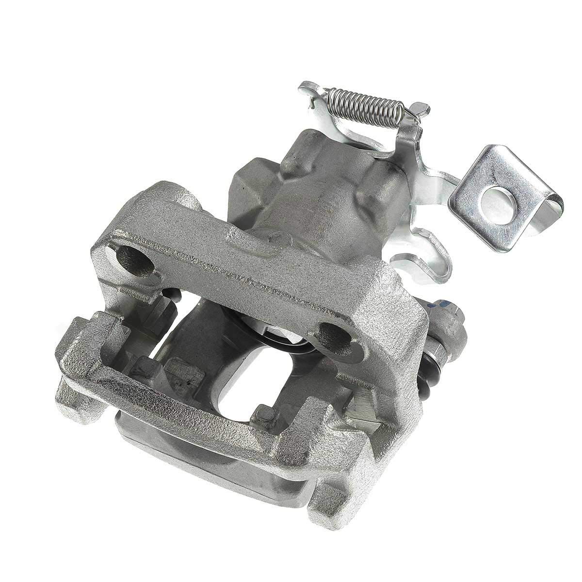 A-Premium Disc Brake Caliper Assembly with Bracket Compatible with Select Toyota Models - Prius 2010-2015, Prius Plug-In 2012-2015, L4 1.8L, Hatchback - Rear Right Passenger Side
