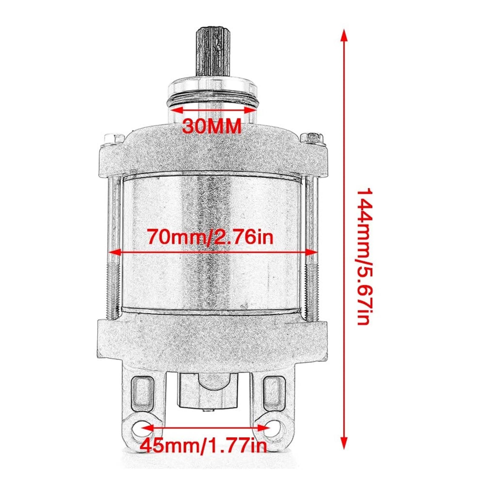 Motorrad Motor Starter Für Husqvarna FC 250 FC350 2016-2023 FE FE350 2017-2023 FE350S FX350 HQV Motos 79240001000
