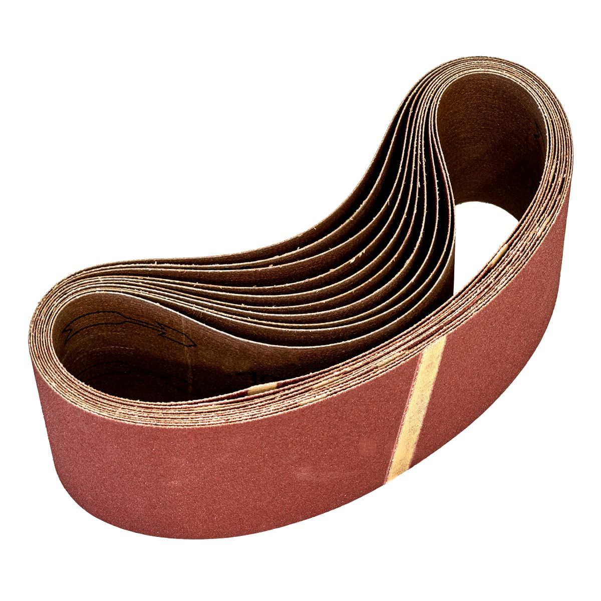 Worksafe WSB53120 75 x 533mm Sanding Belt 120Grit - Pack of 10