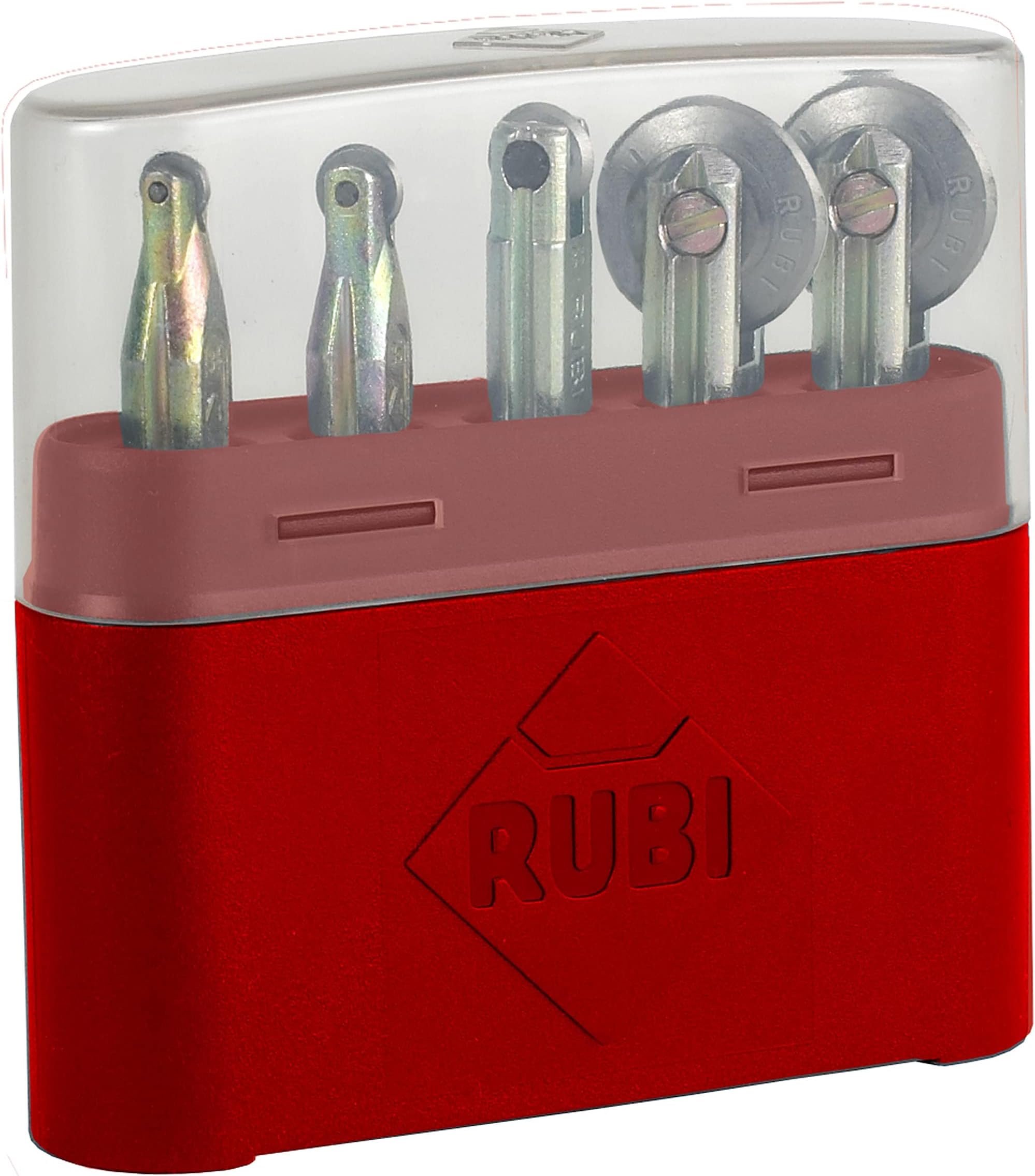 Ruby 1996 Wheels, Grey, Set of 5 Pieces