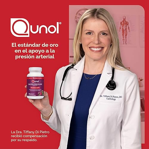 Miniatura 3 de Qunol Soporte de presión arterial, remolacha 3 en 1 + CoQ10 + extracto de semilla de uva, cápsulas de raíz de remolacha que apoyan la circulación