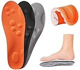Maxee 3 Paar Orthop&auml;dische Einlegesohle f&uuml;r Herren & Damen, Arch Einlagen Fersensporn, Komfort Sport Schuheinlagen, Atmungsaktiv und Lindern Fu&szlig;schmerzen, Ideal Insole f&uuml;r Wandern, Laufen