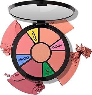LAURA GELLER NEW YORK - X Limited Edition Glücksrad Zusammenarbeit Rouge-Palette The Wheel Rouge, 5-teiliges Set