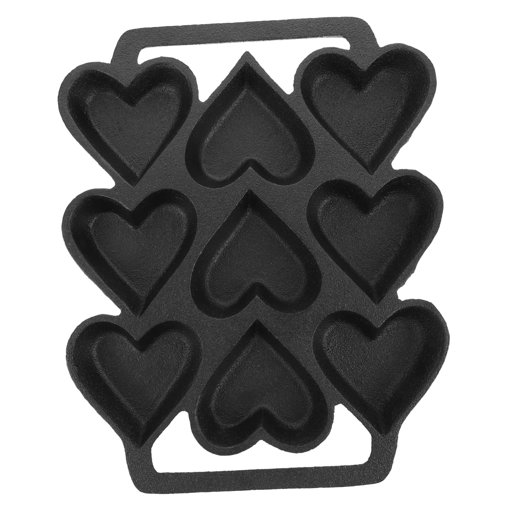Cabilock Molde para Pastel en Forma de Corazón de Hierro Resistente a Altas y Bajas Temperaturas, Seguro para Refrigerador, Adecuado para Repostería Casera y Horneado