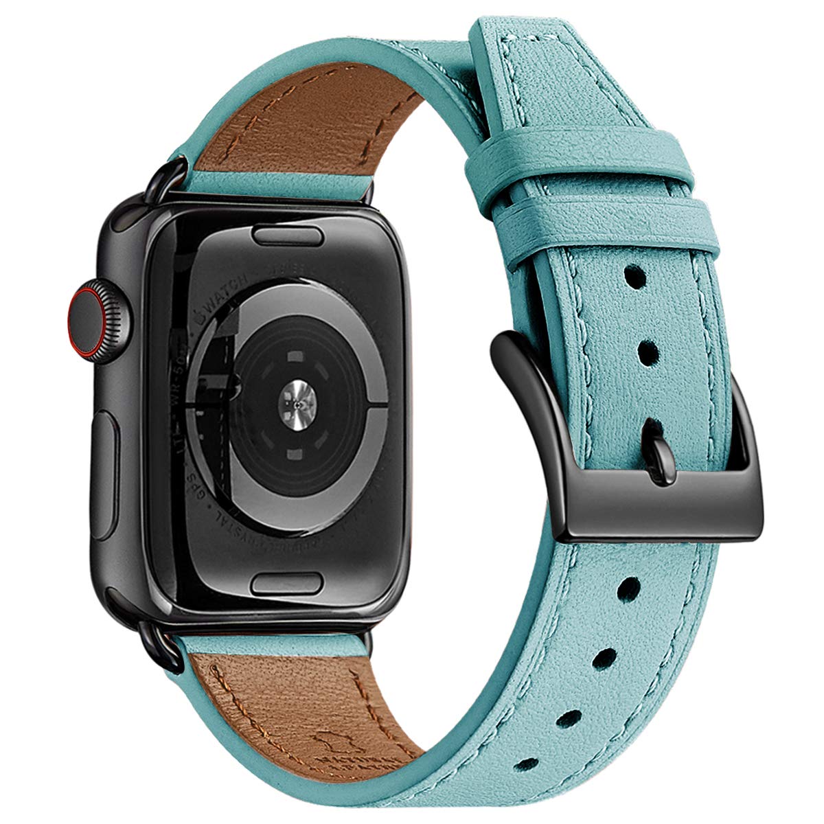 Fenglin Leather Strap Compatible With Apple Watch Strap 38mm 40mm