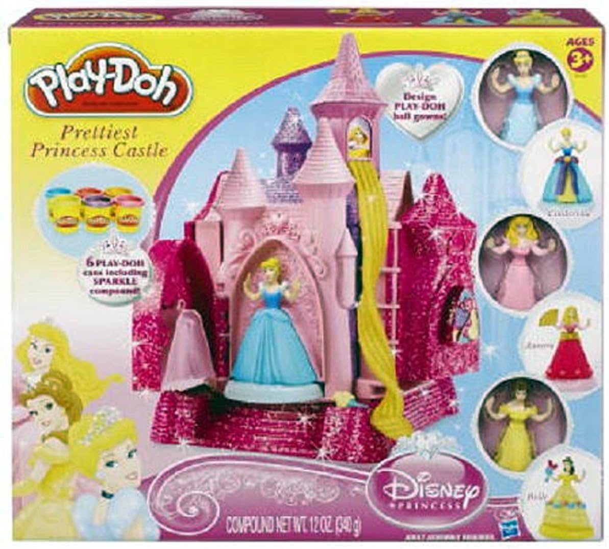 Play-Doh Disney Princess Prettiest Princess Castle Set (Amazon Exclusive)