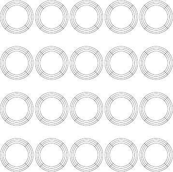 JAPCHET 20 Pack 10 Inch Round Wire Wreath Frames, Metal Floral Wreath Frame, Metal Wreath Rings for Christmas New Year Party Home Decor DIY Crafts Supplies, Dark Green