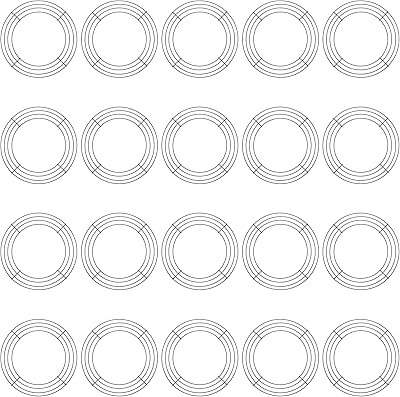 Sponsored Ad - JAPCHET 20 Pack 10 Inch Round Wire Wreath Frames, Metal Floral Wreath Frame, Metal Wreath Rings for Christm...