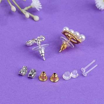 Plastic Earring Backs,Stainless Steel Earring Backs,Earring Retainers
