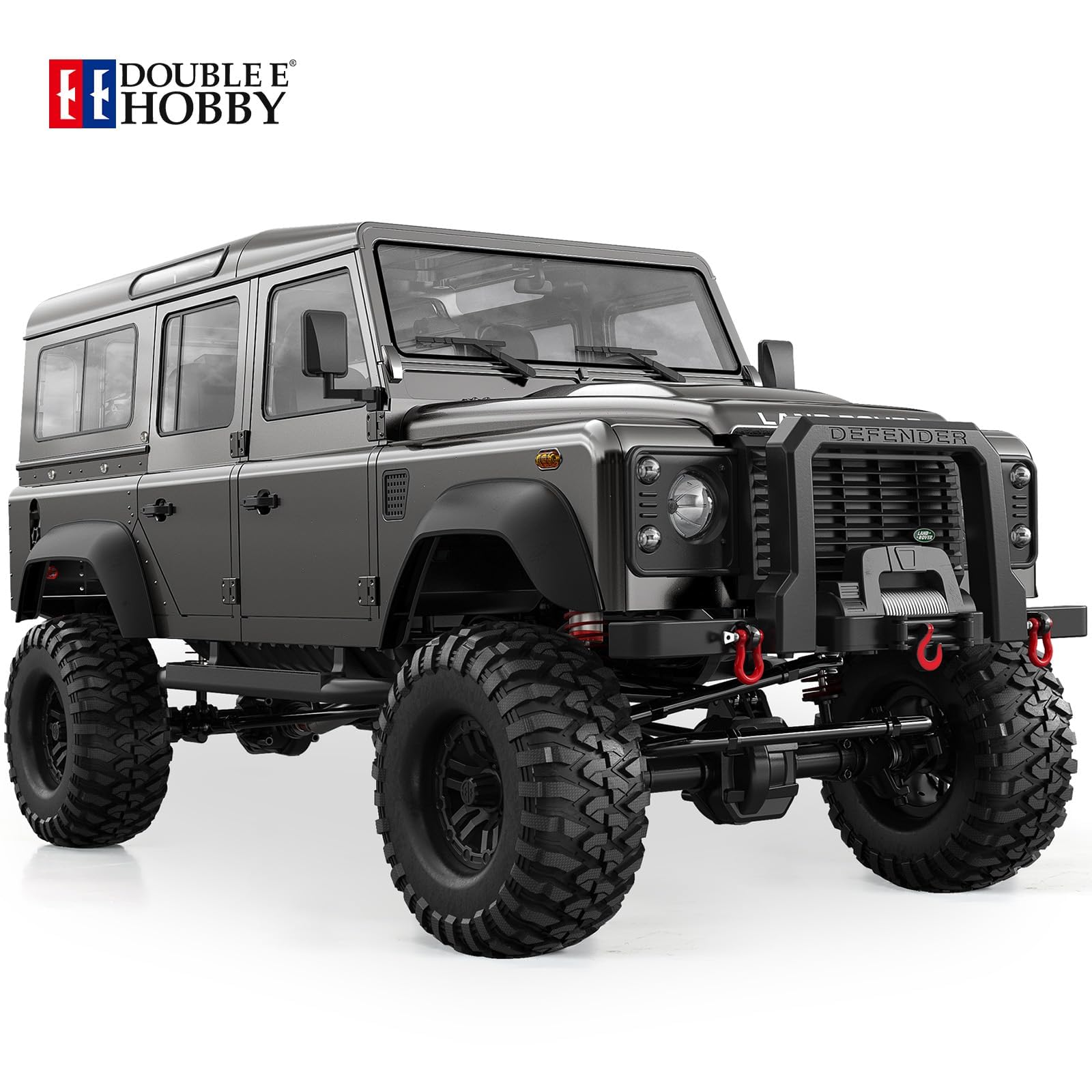 DOUBLE E 1/8 Land Rover Defender D110 RC Crawler Truck, 4x4