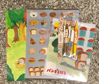 Amazon.co.jp: Bread Lobby Clear File Underlay, Ballpoint Pen ...