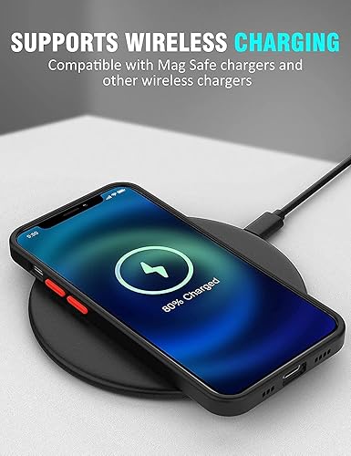 Miniatura 3 de Jusy Funda para iPhone 12, diseño estético de mariposa negra blanca translúcida mate TPU parachoques cubierta lindo diseño de estampado animal para