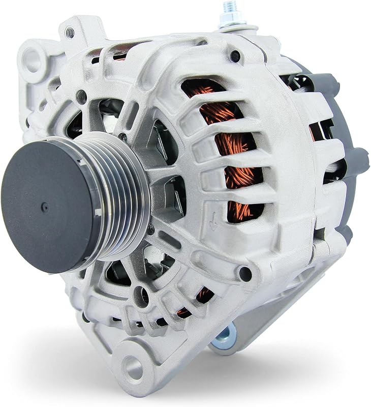 Alternador BDELI 12 V 110 A com polia desacopladora de 6 canais para Nissan Altima, Rogue e Sentra – 1 unidade