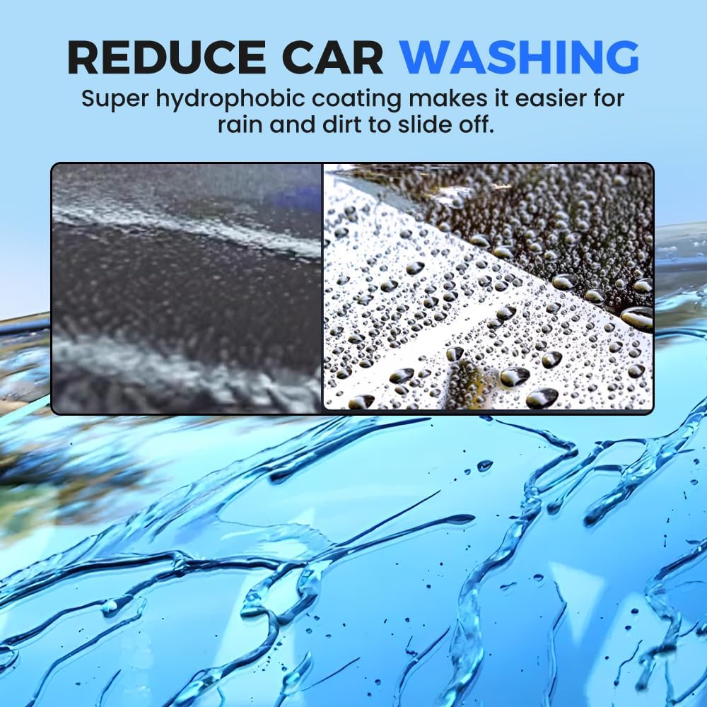 Spray Coating Agent, 2026 Hydrophobic Ceramic Coating, Ready to Use Auto Paint Protection, Car Coating Spray, Long Lasting Gloss Protection Coatings for Vehicle Shine (3pcs)