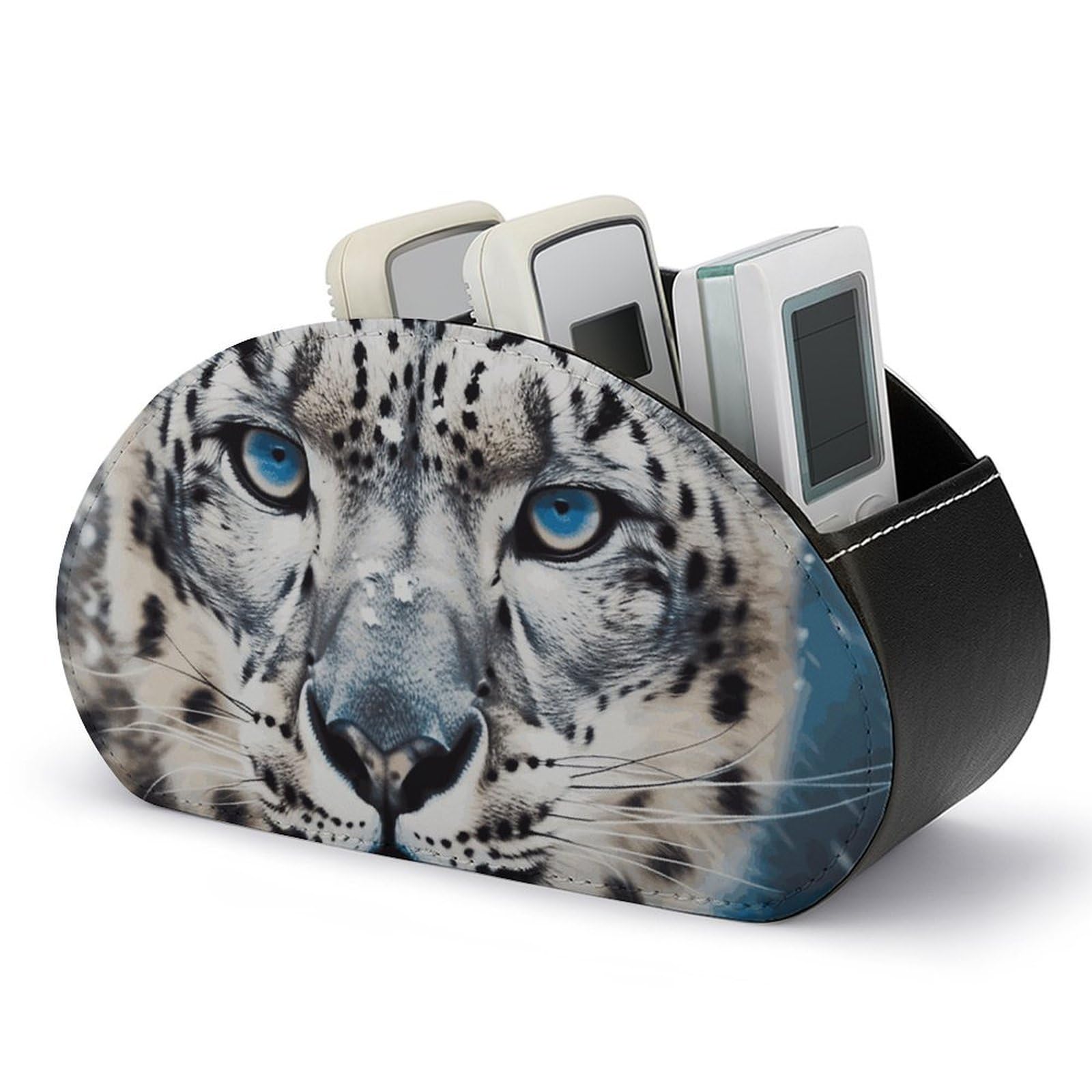 Support de télécommande léopard des neiges anti-perte