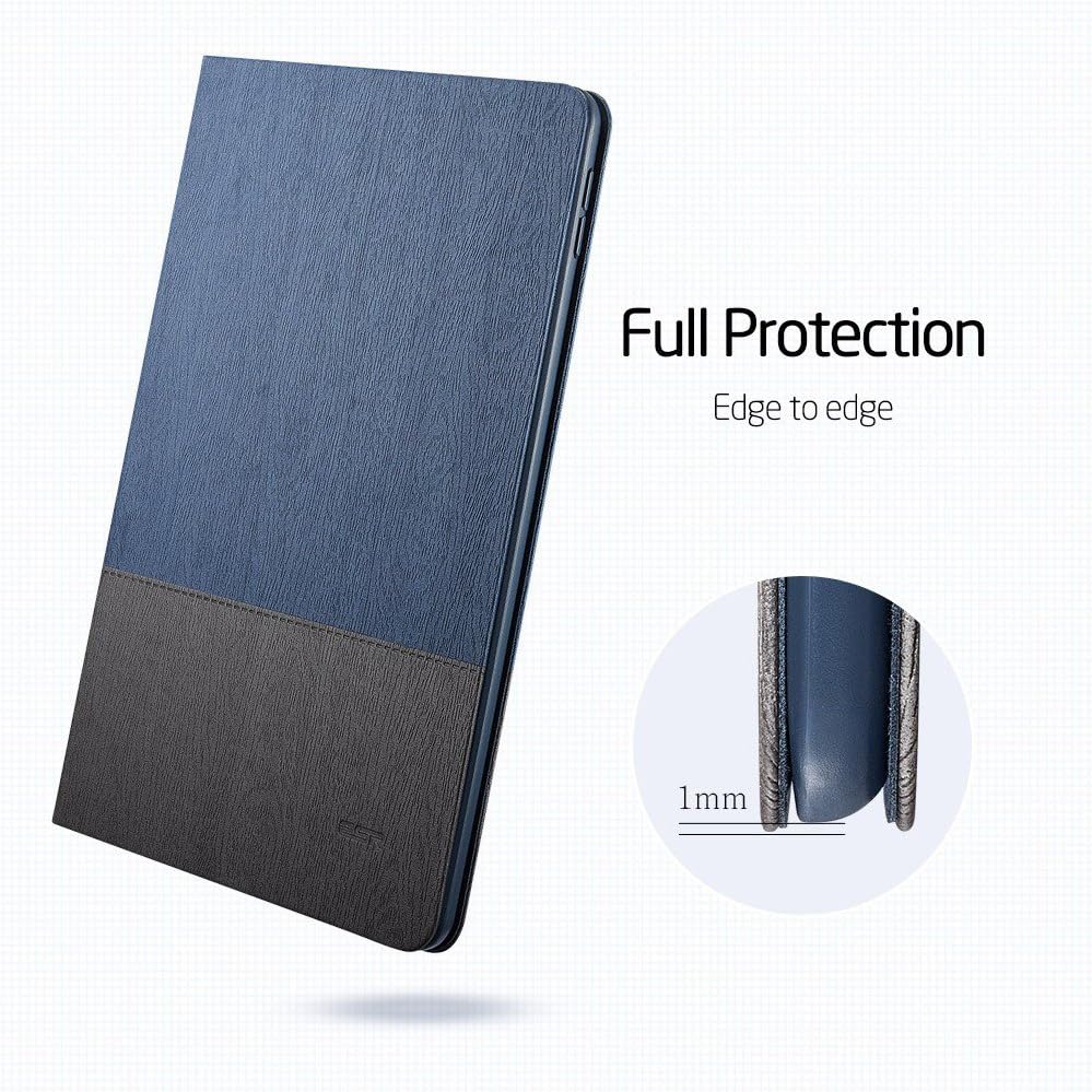 ESR Urban Premium Folio Case for iPad Pro 10.5, Book Cover Design, Multi-Angle Viewing Stand, Smart Cover Auto Sleep/Wake Function for The 2017 iPad Pro 10.5-inch(Knight Blue)