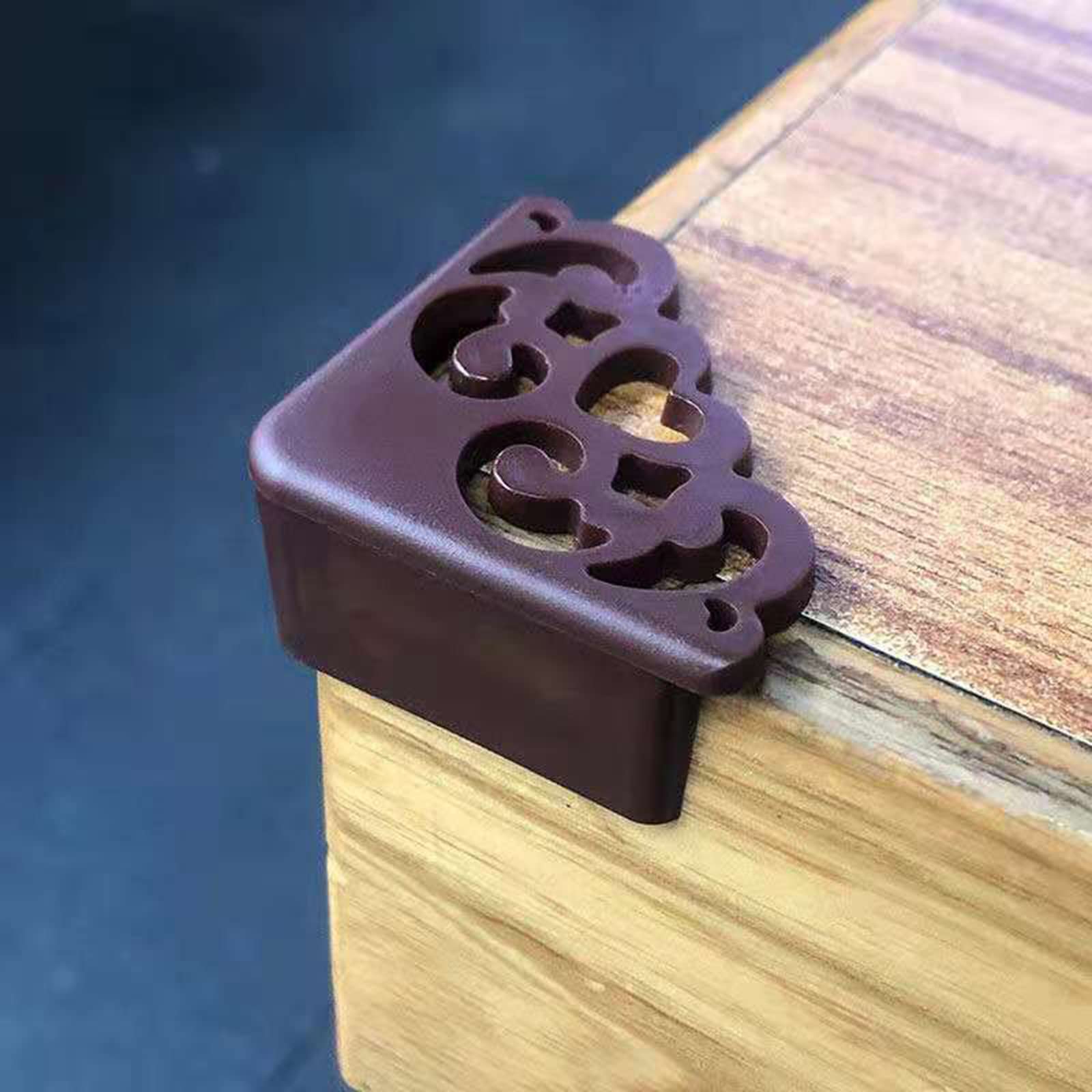 Protections D'angle De Table Bébé - Lot De 4 En PVC Noir - Sécurité Anti-choc