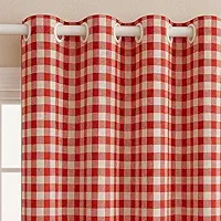 Cortina Xadrez Piquenique Para Decorar Sala Quarto e Cozinha 2 m X 1,40 festas. (vermelho)